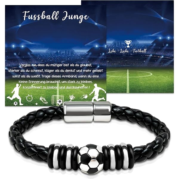 PXBSNB Fußball Armband, 15 Stück Verstellbares Ge Produktbild-Vorschau 4