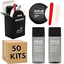 Set Cortesia Stone Per Hotel E B&B - Linea Relax Senza Allergeni Per 50 Ospiti Con Shampoo, Bagnoschiuma E Sapone - Foto 9