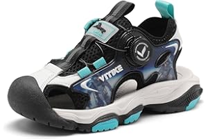 JMFCHI SPORTS Unisex Kinder Sandalen Jungen Mädchen Atmungsaktive Leichte Sommerschuhe