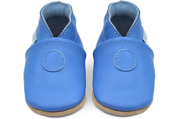 Dotty Fish Soft Sole Leather Baby Shoes