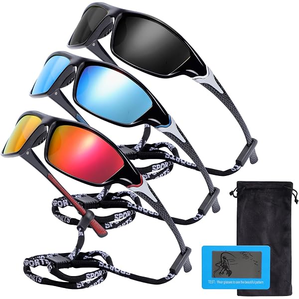 Lunettes De Sport Polarisées UV400 - Cyclisme, Course, Anti-Vent Et Confort Personnalisable