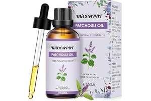 MIGCAPUT Patchouli Essential Oils 100ML, 100% Natural Aromatherapy Fragrance Oils, Premium Patchouli Oil Aromatic Oil for Dif