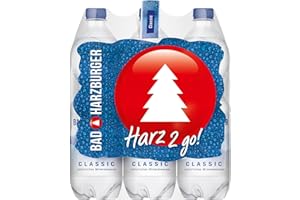 Bad Harzburger Classic Mineralwasser (6 x 1,0L)
