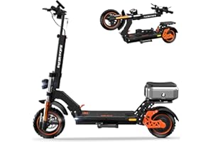 HUABANCHE Monopattino Elettrico Adulto, Scooter Elettrico per Adulti Lunga Autonomia, Monopattini Elettrici Adulto 20Ah, Pneumatici a Depressione da 11‘’, M5 Pro