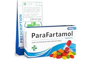 JOYFUL CLAN ParaFartamol Sweets, Stocking Fillers for Men & Early Christmas Secret Santa Present, Rude Funny Male Birthday Gift for Dad, Father, Man - Xmas Joke Pills for Boyfriend, Novelty Quirky Gag