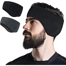 Cache Oreille Femme Bandeau Hiver Bandeau Ecouteurs Pour Dormir Lot De 4 Bandeaux Sport Hiver EUPSIIU - Trou Queue De Cheval Accessoires Running Bandeau Ski