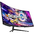 Sceptre 30-inch Curved Gaming Monitor 21:9 2560x1080 Ultra Wide/Slim HDMI DisplayPort up to 200Hz Build-in Speakers, Metal Black (C305B-200UN1)