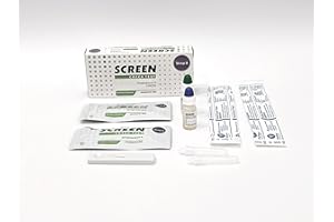 GENERAL MERCHANDISING Screen Check Test - Frottis de gorge pour la détection de streptocoques du groupe A (2 test)