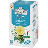 Ahmad Tea Limon, Mate ve Matcha'lı Slim Yeşil &Ccedil;ay 20 x 1,5 gr