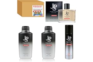 ‎FISGUS Ein Angebot von FISGUS® by krass-shoppen-de - John Player Special - Pfegeset - SPORT Serie - Eau de Toilette 100ml - Deodorant Spray 150ml - Bath & Shower Gel 500ml - Hand & Body Lotion