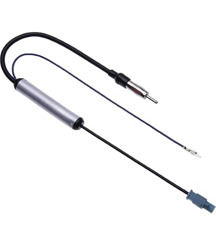 Audioproject A126 Fakra Naar DIN Antenneadapter – 25 Cm, Voor Audi, VW, Seat, Skoda, Opel, Ford, BMW E46, Dacia En Meer