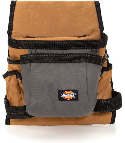 Dickies Bohrer-Holster Mit 5 Taschen – Robustes Polyester-Holster Mit Sicherheitsgurt Für Werkzeuggürtel