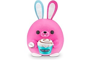 Snackles Series 1 - Bunny, Surprise Medium Plush, Ultra Soft Plush, Cuddly Squishy Comfort, 35 cm, Plush with License Snack Brand Accessory, Ages 3+ (Bunny)