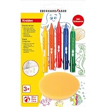 Eberhard Faber Bathroom crayons, pack of 5 with sponge Mini KidsClub 524105 Article-No Eberhard Faber Bathroom crayons, pack of 5 with sponge Mini KidsClub 524105 Article-No
