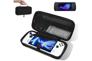 iofeiwak Custodia da trasporto per ROG Ally/Ally X – Custodia rigida portatile per ROG Ally/Ally X Gaming Handheld – Doppia tasca / protezione pulsante grande capacità
