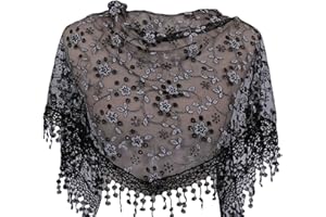 MAIRY Damen Schals Halstücher Stola Sommer Umschlagtücher Halstuch Hochzeiten Braut Bridemaids Abendgarderobe