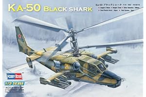Hobbyboss Kit di montaggio per elicottero russo Ka-50 Black Shark in scala 1:72