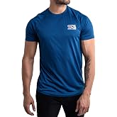 Satire Gym - Slim fit sports shirt for men/slim and quick drying sports shirt, breathable t-shirt/suitable as a fitness and b
