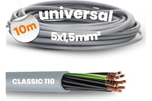 Lapp 10 m Ölflex Classic 110 Kabel 5G1,5 mm² - PVC Styrkabel 5-ledare
