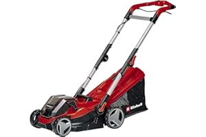Einhell Akku-Rasenmäher GE-CM 36/34-1 Li-Solo Power X-Change (36 V, 33,5 cm Schnittbreite, bis 200 m², 30L Grasfangkorb, 25-65 mm Schnitthöhe, ohne Akku)