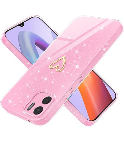 YNMEacc Cover per Xiaomi Redmi 9A, custodia protettiva trasparente