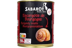 Sabarot - Escargots de Bourgogne 10 douzaines 465g