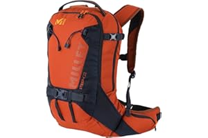 Millet - Steep 22 - Mixed Freeride Ski Backpack - 22 L volume - Orange/Blue