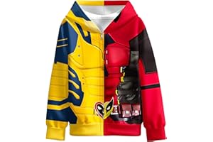 Yovova Boys Hoodie Pullover Sweatshirt Long Sleeve Pyjamas Coat HomeWear Sweater Kids For 5-12 Years