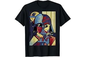 Star Wars Darth Vader Picasso Style Portrait Camiseta