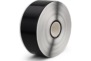 LLPT Deck Joist Tape | 51mm x 15m x 1.2mm | 1 Roll | Extra Thick Butyl Flashing Joist Protection Tape | Heavy Duty Self-Adhesive Waterproof | for Wood Decks Beams Roof (JDT05050) | Black