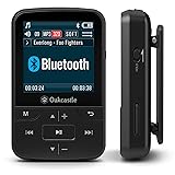 Oakcastle MP100 8GB Bluetooth MP3 Player/Portable Music Player with memory slot wireless and Long life battery for Outdoors a