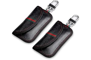 VAWCORNIC 2PCS Mini Bolsa Faraday para Llaves de Coche