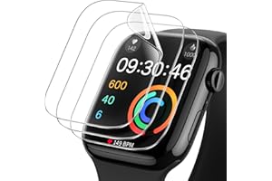 JETech Ochraniacz Ekranu dla Apple Watch Series 11/10 42mm, Samoleczący Elastyczna Folia TPU, Antyzarysowania HD Wyczyść, 3 Sztuki