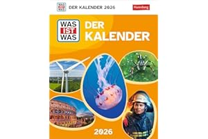 WAS IST WAS Der Kalender Tagesabreißkalender 2026 - Kinderkalender: Kinderkalender zur beliebten Buchreihe. Tageskalender zum Abreißen - täglich Neues ... Tischkalender 2026. (Tischkalender Harenberg)
