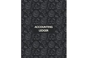 Accounting Ledger: Accounts Book Self employed or Sole Trader. Simple Large Book for Small Businesses, Bookkeeping Account book