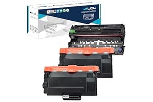 LCL Tóner Compatible TN3480 TN3430 TN-3480 TN-3430 (2Pack) + Tambor Compatible DR3400 DR-3400 (1Pack) Reemplazo para Brother HL-L5000D HL-L5100DN HL-L5200DW HL-L5200DWT HL-L6200DW HL-L6200DWT L6250DW