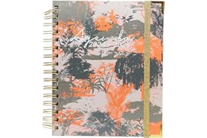 Agenda Escolar 2024-2025 Oasis - Planificación Diaria y Anual, Encuadernación Premium - Agenda Anual con 2 Días por página - Tamaño 2,5 x 17,5 x 21,5 cm - Sweetcolor