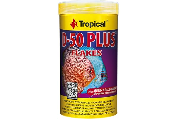 Tropical D-50 Plus flingfoder, 1-pack (1 x 250 ml)