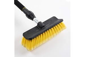 Marko Auto Accessories Car Wash Brush Telescopic Handle Vehicle Cleaning Tool Soft Truck Boat Mop 2M