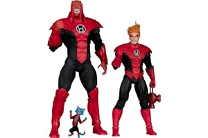 DC Multiverse actionfigurer 2-pack Atrocitus och Red Lantern Corps 18 cm
