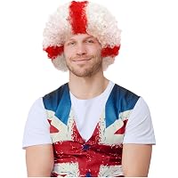 Smiffys Deluxe England Flag Zylinderhut – Einheitsgröße Für Erwachsene, Rot, Partya Accessoire
