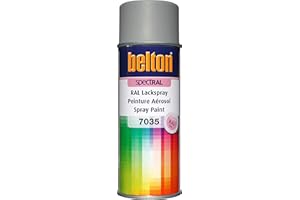 belton spectRAL Lackspray RAL 7035 lichtgrau, matt, 400 ml - Profi-Qualität