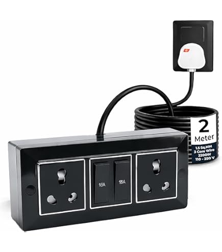 Leo Trilo 2x2 Heavy Duty Extension Board | Master Switch, | Safety