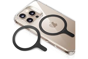 ESR Anillo Universal HaloLock, Kit de Conversión Compatible con MagSafe, Anillo Metálico Magnético Compatible con iPhone Serie 16/15/14/13/12, Galaxy S23/S23 y Otros, 2 Unidades, Blanco