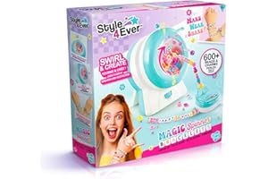 Canal Toys - Style 4 Ever - Machine Magique à Bracelets d'amitiés - Créer des Bracelets Personnalisés - Cadeau Enfant 6 Ans+ - Jouet Activité Manuelle - Loisir Créatif - +600 Accessoires - OFG 332