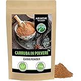 Farina di carrube (250g), Farina di polpa di carrube, Polvere di carruba fondente, polvere di carrube, naturali e vegani, ess