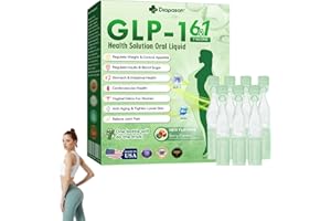 JILEON Diapason GLP-1 Seven in One Health Solution Oral Liquid, Advanced GLP1 Oral Solution, Multi-Action GLP-1 Oral Liquid, Natural Diapason GLP1 Seven in One Drops for All Men and Women (1 Pack)