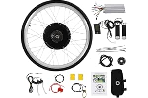 OU BEST CHOOSE 48V 1000W 26" LCD E-Bike Arrière Moyeu Roue Moteur Conversion Kit Vélos électrique Brushless Hub Moteur