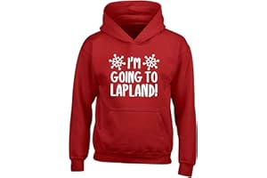 Flox Creative Children's Hoodie I'm Going to Lapland