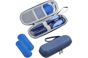 TIRYNS Borsa Termica per Insulina Porta Insulina Termico da Viaggio Custodia per Penne Insulina con 2 Impacchi di Ghiaccio Frigorifero Portatile per Diabetici per Diabete Siringhe, L'insulina e Farmaci Blu